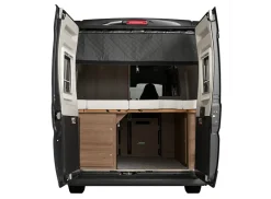 Hindermann Heck Unit Mercedes Sprinter 3 vanaf 2018 buscamper opbergvak - black