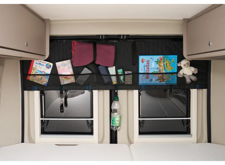 Hindermann Heck Unit Mercedes Sprinter 3 vanaf 2018 buscamper opbergvak - black