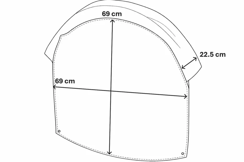 Hindermann Reflex 16 inch wielhoes