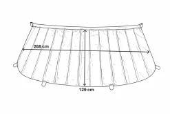 Hindermann Screen II universeel zonnescherm