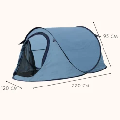 HIXA Blue Pop-up tent