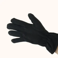 HIXA Fleece handschoenen Zwart