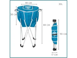 HIXA 30 liter koelbox - Blue