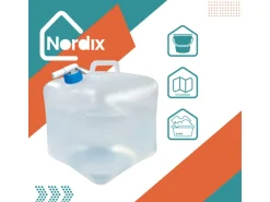 HIXA opvouwbare jerrycan met kraan - 15 liter