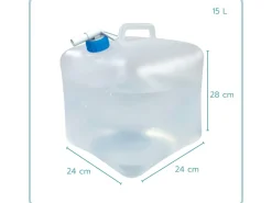 HIXA opvouwbare jerrycan met kraan - 15 liter