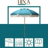 HIXA parasol met houtenpaal - Blue