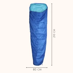 HIXA Polyester Blue mummy slaapzak
