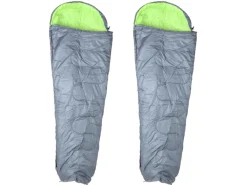 HIXA polyester set van 2 slaapzakken - Green