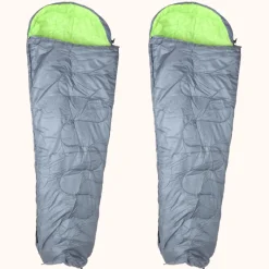 HIXA polyester set van 2 slaapzakken - Green