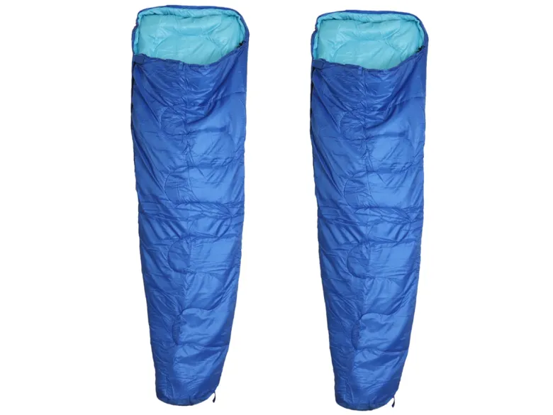 HIXA polyester set van 2 slaapzakken - Blue