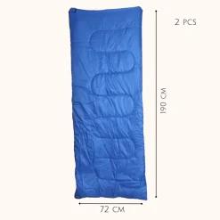HIXA set van 2 slaapzakken - Blue