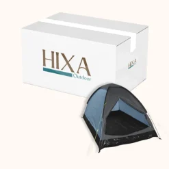 HIXA tent met glow in the dark scheerlijnen