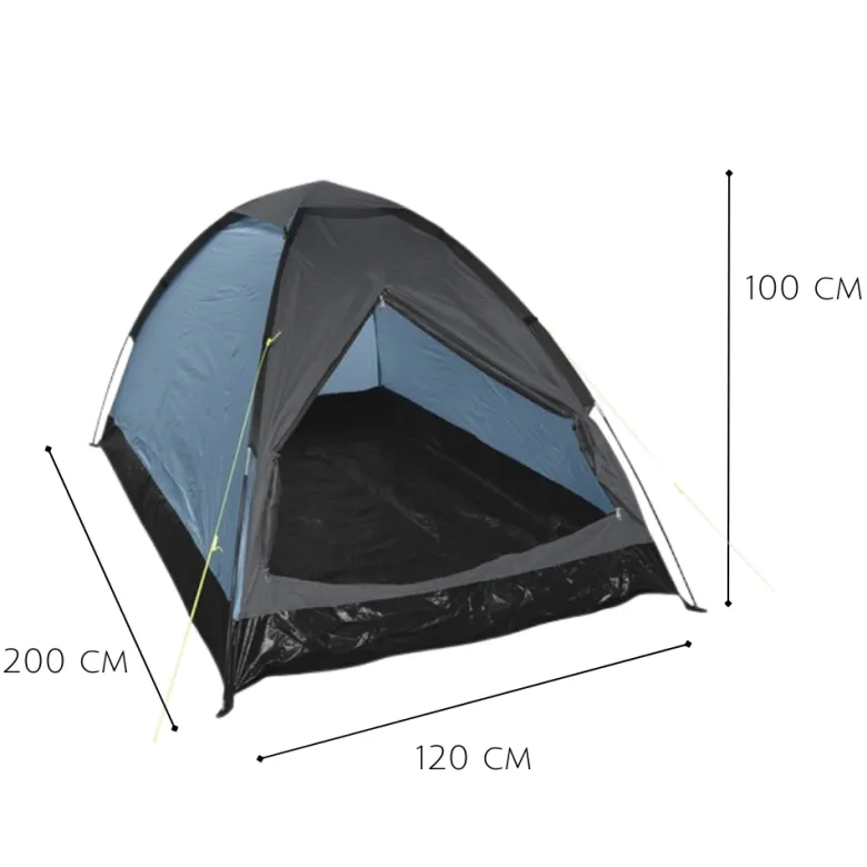 HIXA tent met glow in the dark scheerlijnen