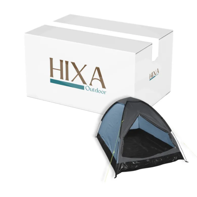 HIXA tent met glow in the dark scheerlijnen