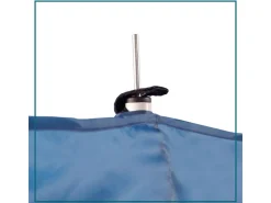 HIXA 440 x 130 cm windscherm - Blue
