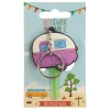 Home is Where You Park It caravan paars sleutelhanger