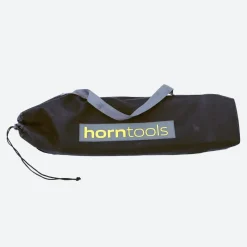 Horntools tafel met vouwstoelen