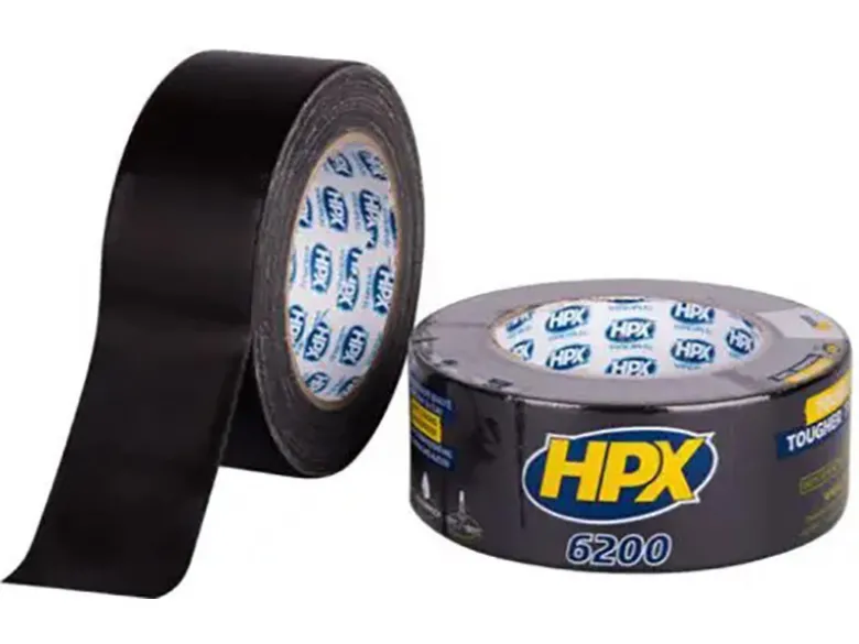 HPX 6200 48 mm × 50 m pantsertape - black