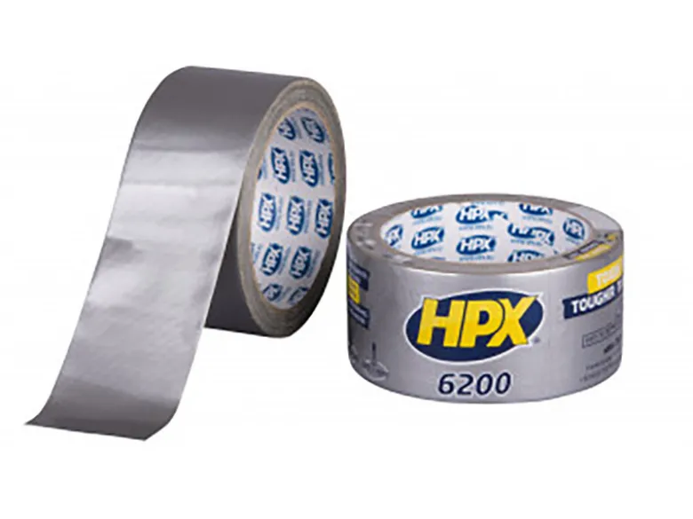 HPX 6200 48 mm × 5 m pantsertape - silver