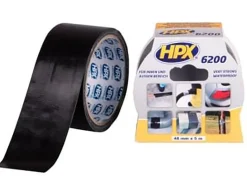 HPX 48mm x 5m pantsertape - black