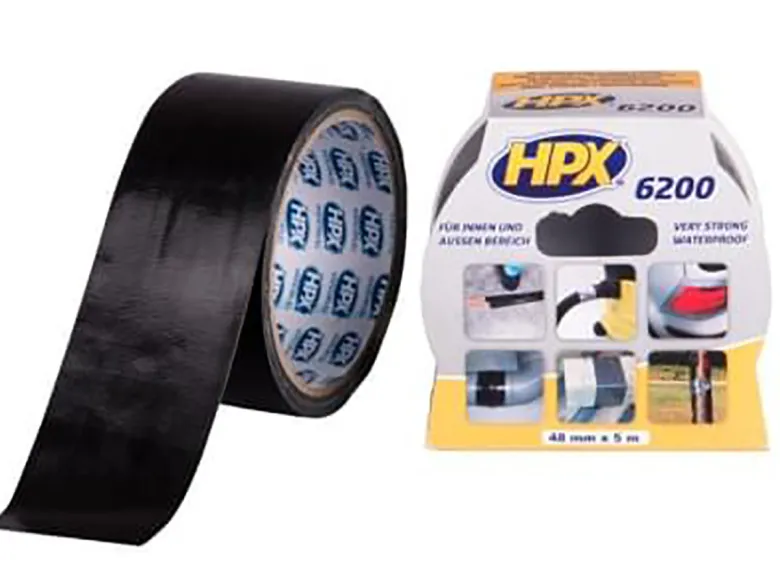 HPX 48mm x 5m pantsertape - black