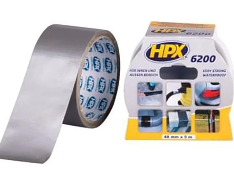 HPX 48mm x 5m pantsertape - silver