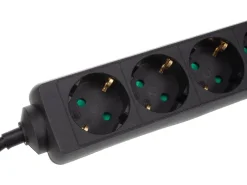 HQ-Power EB4STBHQ-G 4-weg stekkerdoos met krimpkous - 1,5 meter