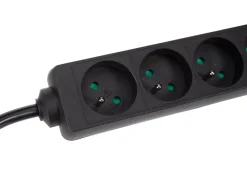 HQ-Power EB4STB25-5HQ 4-weg stekkerdoos met krimpkous - 5 Meter