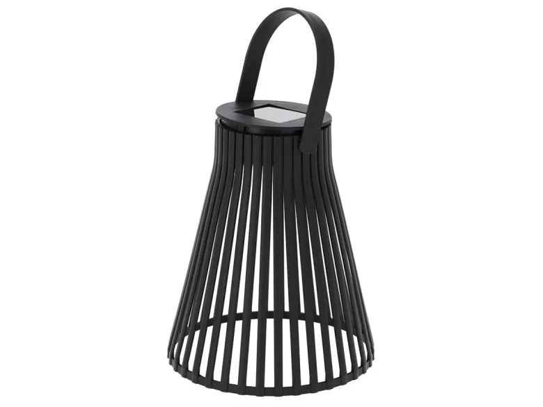 H&S Collection mini solar lantaarn - Black