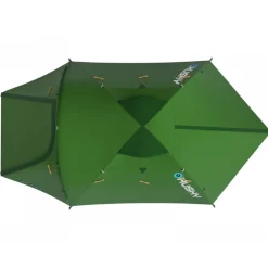 Husky baron 4 2021 groene koepeltent