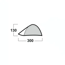 Husky Bird Plus Blackroom 3-persoons tent - Light Brown