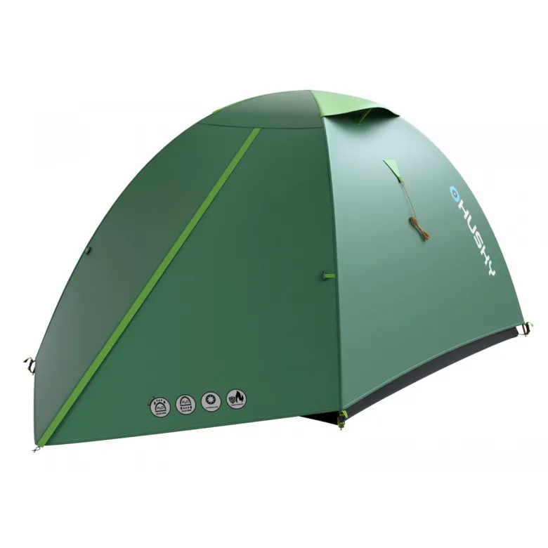 Husky Bizam 2 Plus groene koepeltent