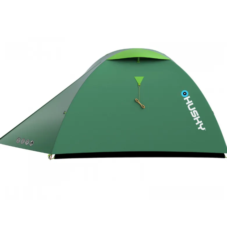 Husky Bizam 2 Plus groene koepeltent
