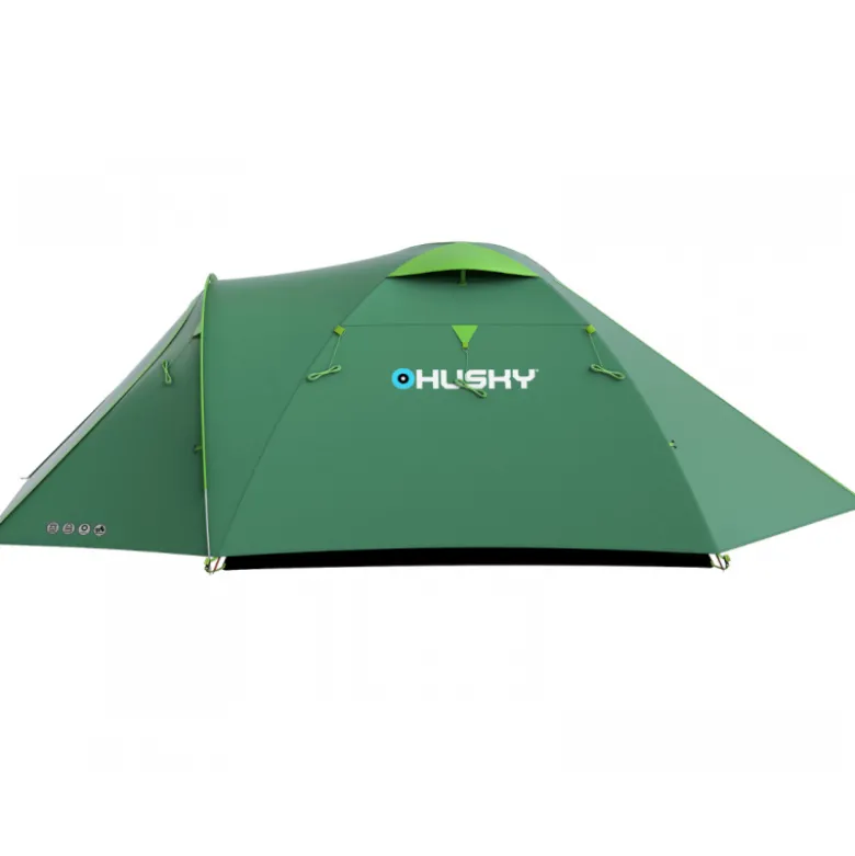 Husky Bizon 4 Plus koepeltent - Green