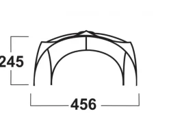 Husky Broof XL Shelter partytent - Green