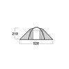 Husky Husky Boston 4 Dural tent - Green