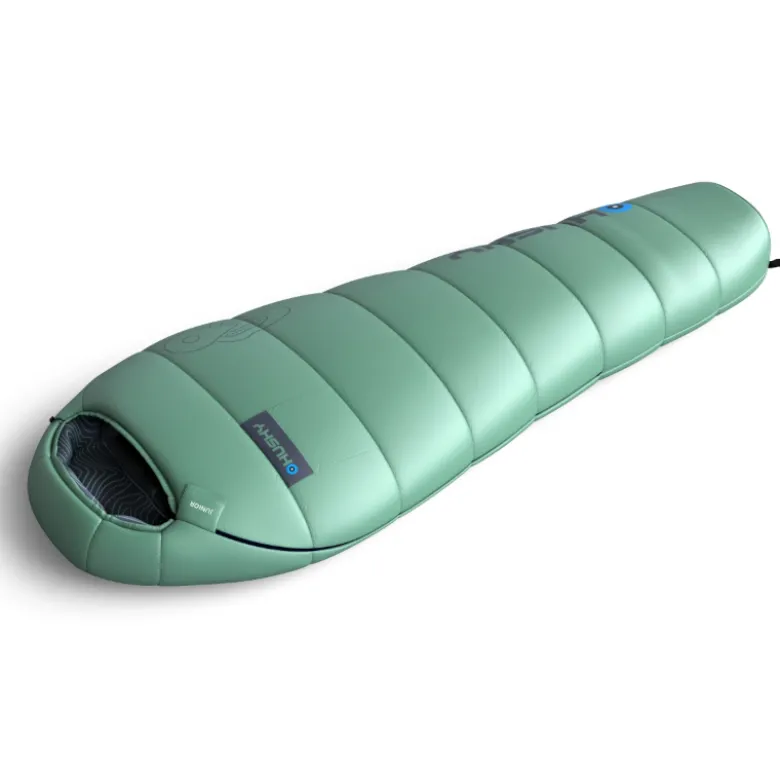 Husky Junior kinder mummyslaapzak - Mint Green