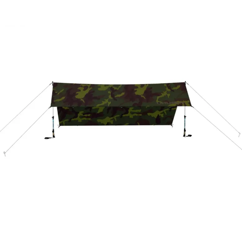 Husky Rover 300 x 300 cm tarp - Camo Green