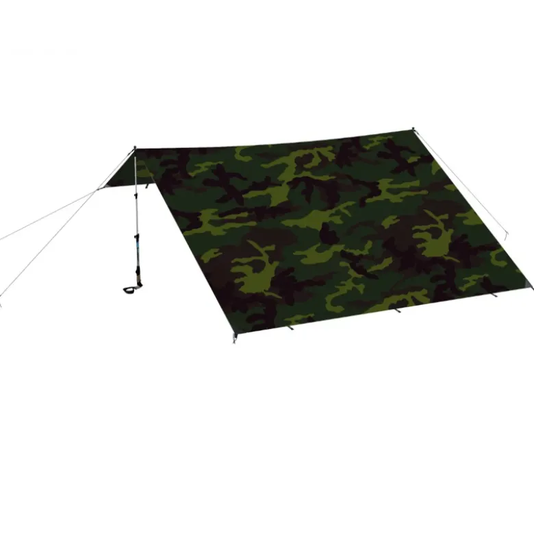 Husky Rover 300 x 300 cm tarp - Camo Green