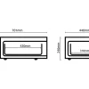 Hyckes HyFridge Slide 20 koel- en vrieslade