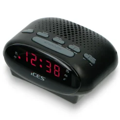 Ices ICR-210 FM wekkerradio - Black