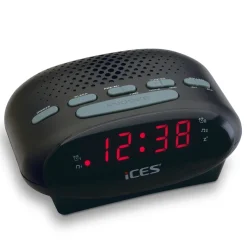 Ices ICR-210 FM wekkerradio - Black