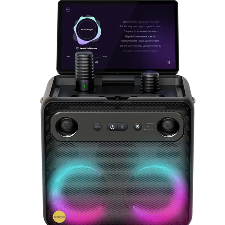 Ikarao Break X2 Party Speaker Karaoke Set
