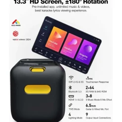 Ikarao Break X1 Party Speaker Karaoke Set