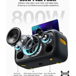 Ikarao Break X1 Party Speaker Karaoke Set