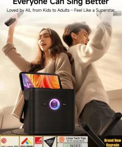 Ikarao Shell S3 Party Speaker Karaoke Set