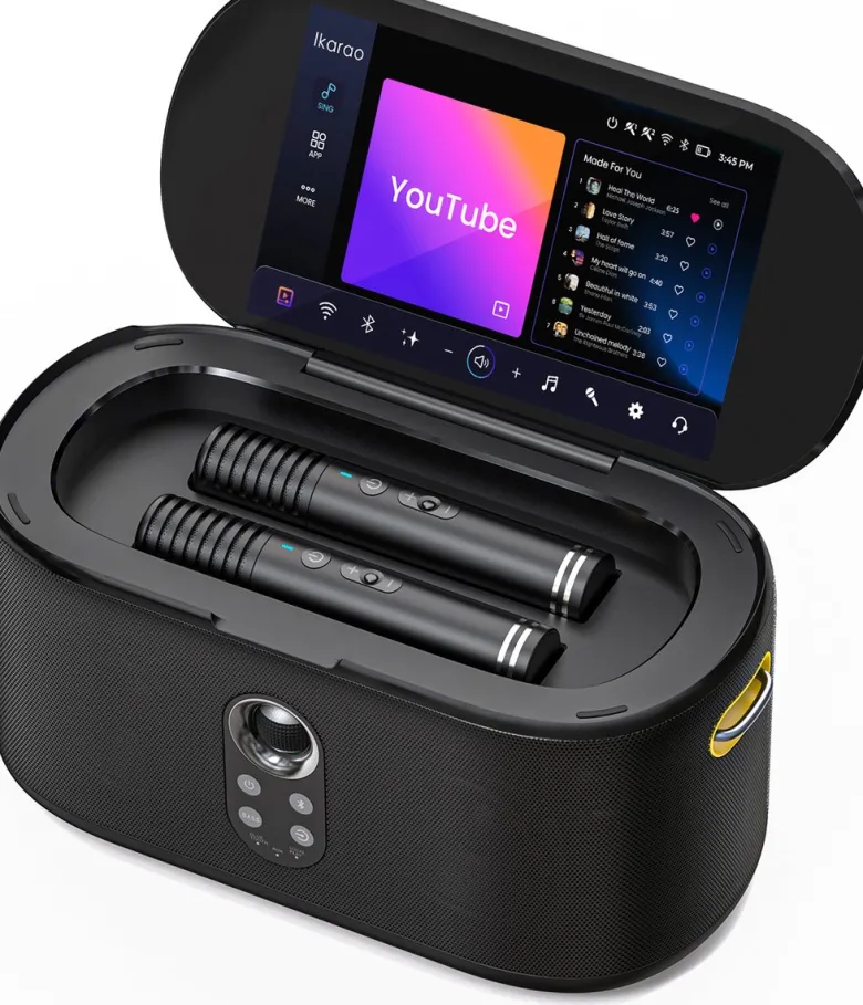 Ikarao Shell S1 Party Speaker Karaoke Set
