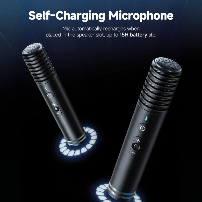 Ikarao Shell S1 Party Speaker Karaoke Set