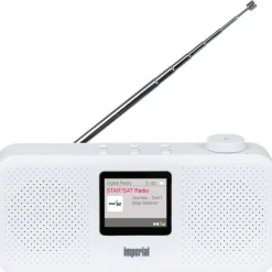 IMPERIAL DABMAN 16 DAB+/FM radio met alarmfunctie - White