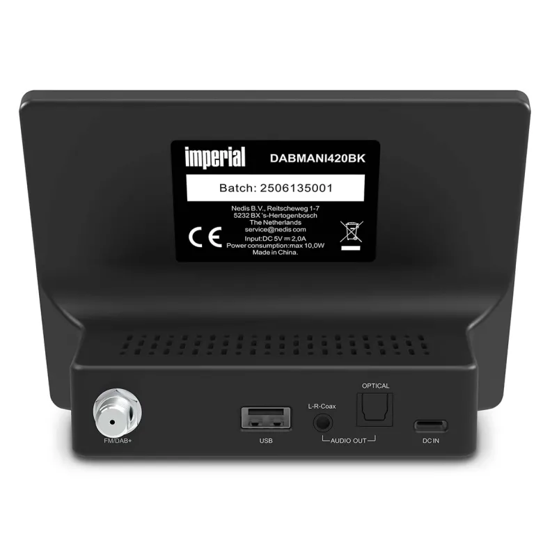 Imperial DABMANI420BK DAB+/FM Internetradio